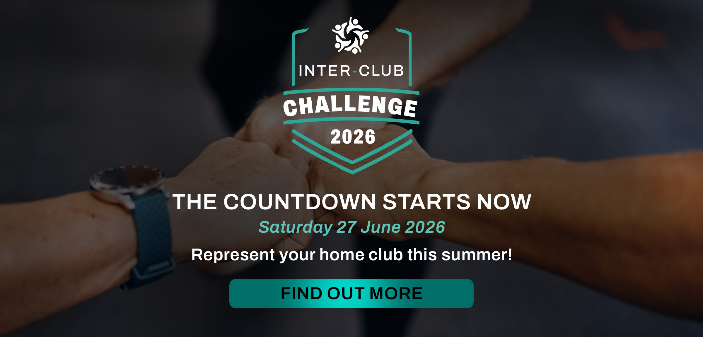 The Countdown Starts Now. Saturday 27 June 2026. Represent your home club this summer! Click here to learn more.